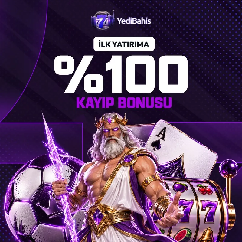 Yedibahis Telegram: 🎰🎰🎰🎰🎰'TE YENİ ÜYELERE ÖZEL %100 KAYIP BONUSU! 💜İlk yatırımında şans yanında…
