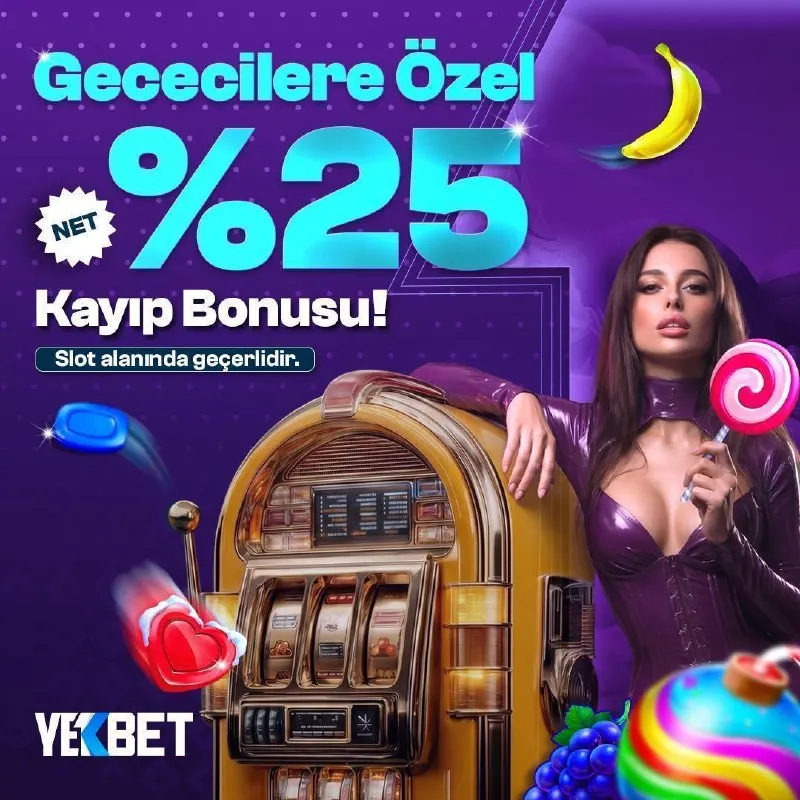 Yekbet Telegram: 🌔GECEYE ÖZEL AYRICALIKLAR ŞİMDİ YEKBET'TE! 🔥 Geceye iade fırsatıyla başla…