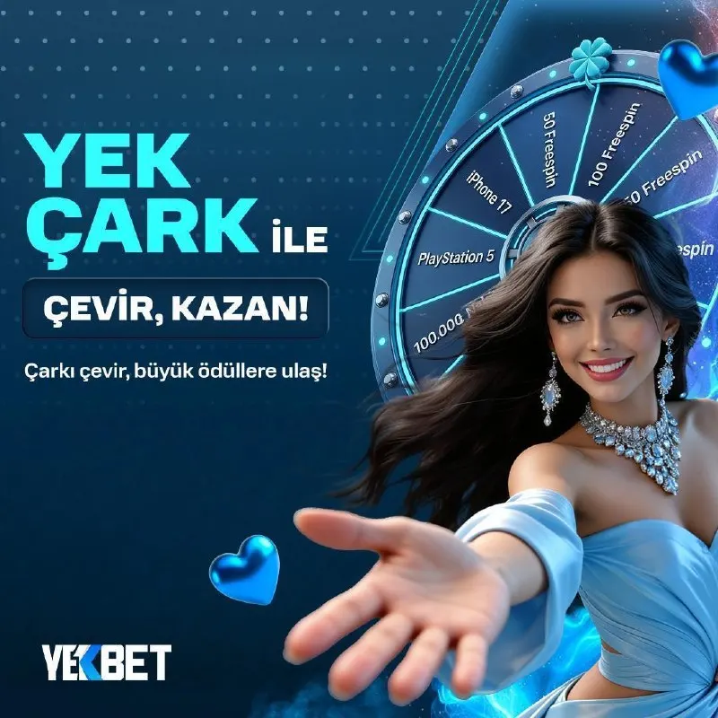Yekbet Telegram: 🎰 HER GÜN YENİ BİR ŞANSLA HARİKA ÖDÜLLER YEKÇARK'TA! 💰 En az 1.000 TL yatırım…