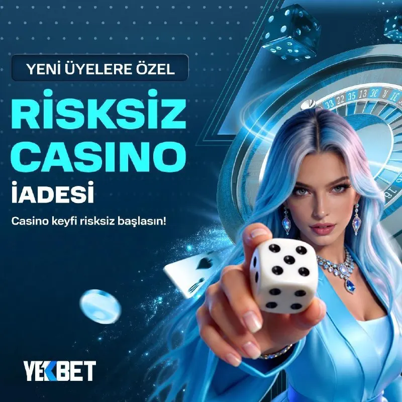 Yekbet Telegram: 🔵KESİNTİSİZ CASİNO KEYFİ ŞİMDİ YEKBET'TE ⚡️ Risksiz casino iadesi bonusuyla…