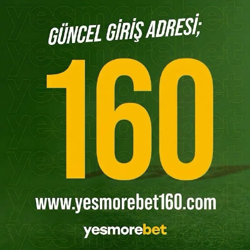 Yesmorebet Telegram: 💚 YESMOREBET GİRİŞ