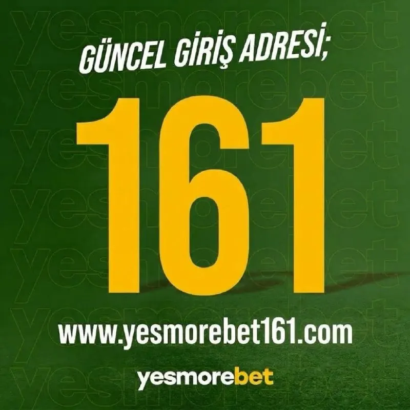 Yesmorebet Telegram: 💚 YESMOREBET GİRİŞ