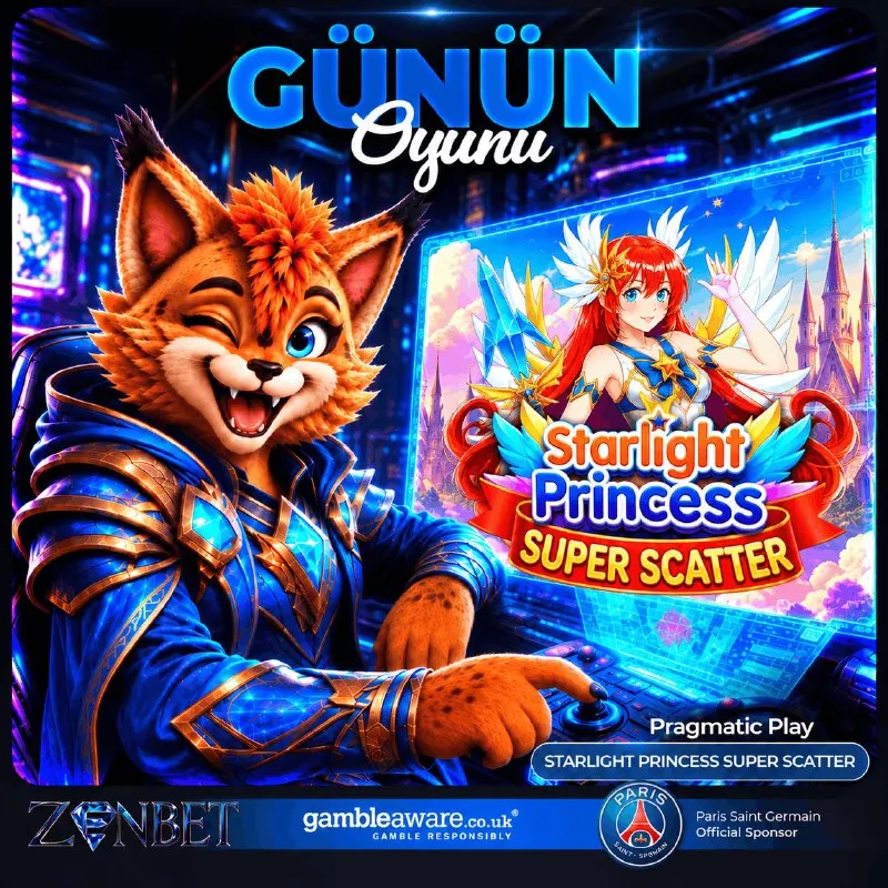 Zenbet Telegram: 🔞 Günün Oyunu: STARLİGHT PRİNCESS ➡️ Bugünün şansını STARLİGHT PRİNCESS ile…