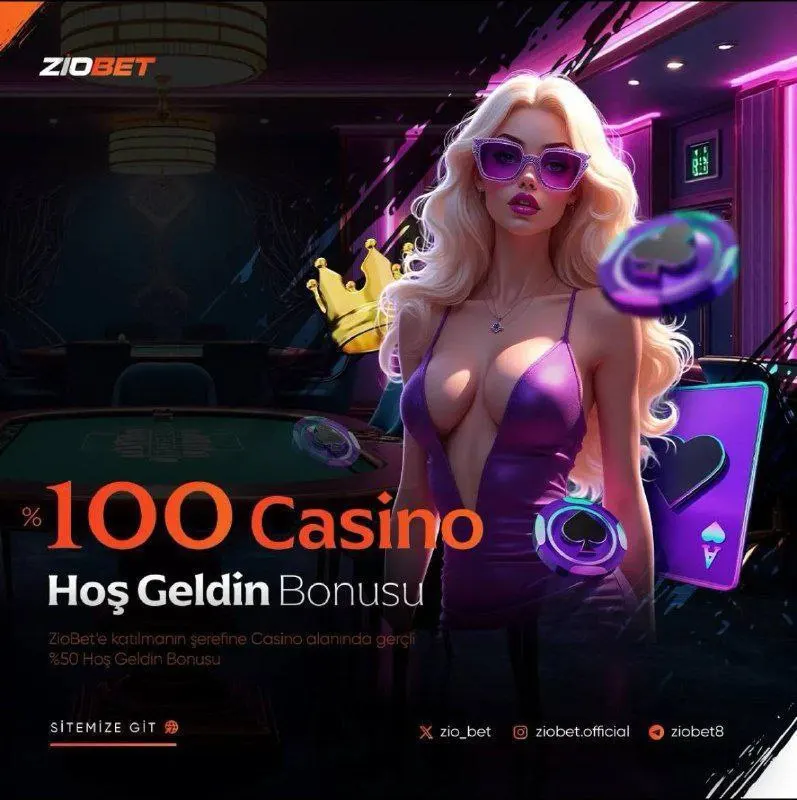 Ziobet Telegram: 💰 İLK YATIRIMINA ÖZEL %1️⃣0️⃣0️⃣ CASİNO BONUSU! 💰 💰 ŞİMDİ OYNA, BÜYÜK…